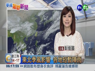 2013.04.11 華視晨間氣象 彭佳芸主播