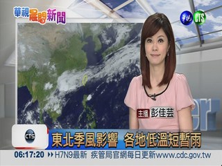 2013.04.26 華視晨間氣象 彭佳芸主播