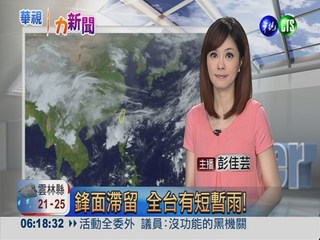 2013.05.03 華視晨間氣象 彭佳芸主播