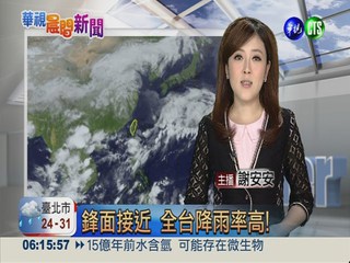 2013.05.18 華視晨間氣象 謝安安主播