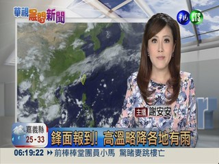 2013.06.03 華視晨間氣象 謝安安主播