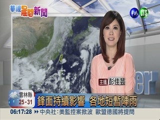 2013.06.11 華視晨間氣象 彭佳芸主播