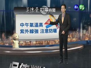 2013.09.09華視晚間氣象 吳德榮主播