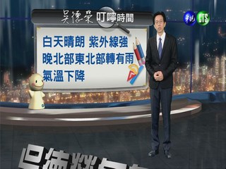 2013.09.24華視晚間氣象吳德榮主播