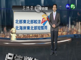 2013.09.26華視晚間氣象吳德榮主播