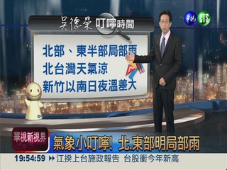 2013.10.18華視晚間氣象 吳德榮主播