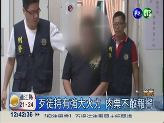 台南連續綁架案 警攻堅逮捕嫌犯