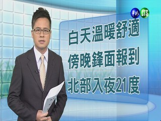 2013.11.10華視午間氣象 黃柏齡主播
