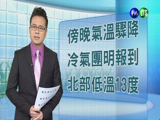 2013.11.17華視午間氣象連 黃柏齡主播