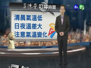 2013.11.19華視晚間氣象 吳德榮主播