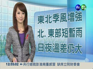 2013.12.04華視午間氣象連 蘇瑋婷主播