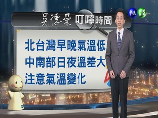 2013.12.09華視晚間氣象 吳德榮主播