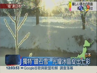 日本冷得像北極! 氣溫低於-30℃