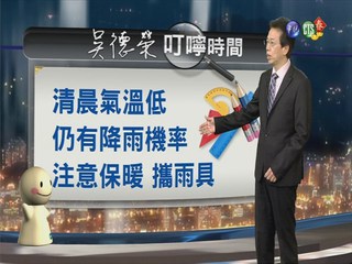 2014.02.14華視晚間氣象 吳德榮主播