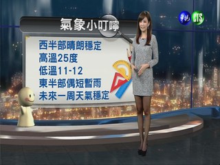 2014.02.23華視晚間氣象 邱薇而主播