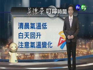 2014.03.14華視晚間氣象 吳德榮主播