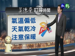 2014.03.20華視晚間氣象 吳德榮主播