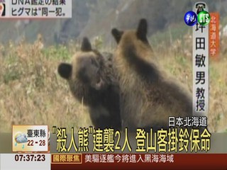 北海道棕熊出沒 民眾遇襲1死1傷