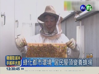 社區屋頂養蜜蜂 保育.美食兼具