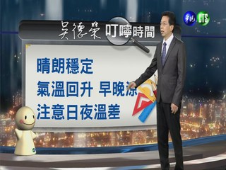 2014.04.14華視晚間氣象 吳德榮主播