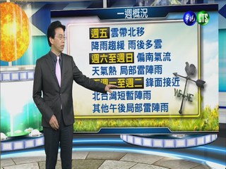 2014.05.07華視晚間氣象 吳德榮主播