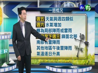 2014.06.11華視晚間氣象 吳德榮主播