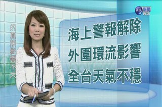 2014.06.15華視晚間氣象 蘇瑋婷主播