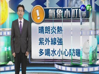 2014.07.01華視晚間氣象 吳德榮主播