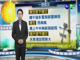 2014.08.06華視晚間氣象 吳德榮主播