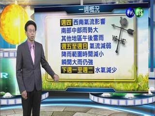 2014.08.12華視晚間氣象 吳德榮主播