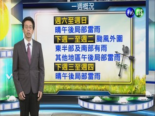 2014.09.11華視晚間氣象 吳德榮主播