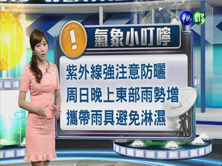 2014.09.13華視晚間氣象 蔡尚樺主播