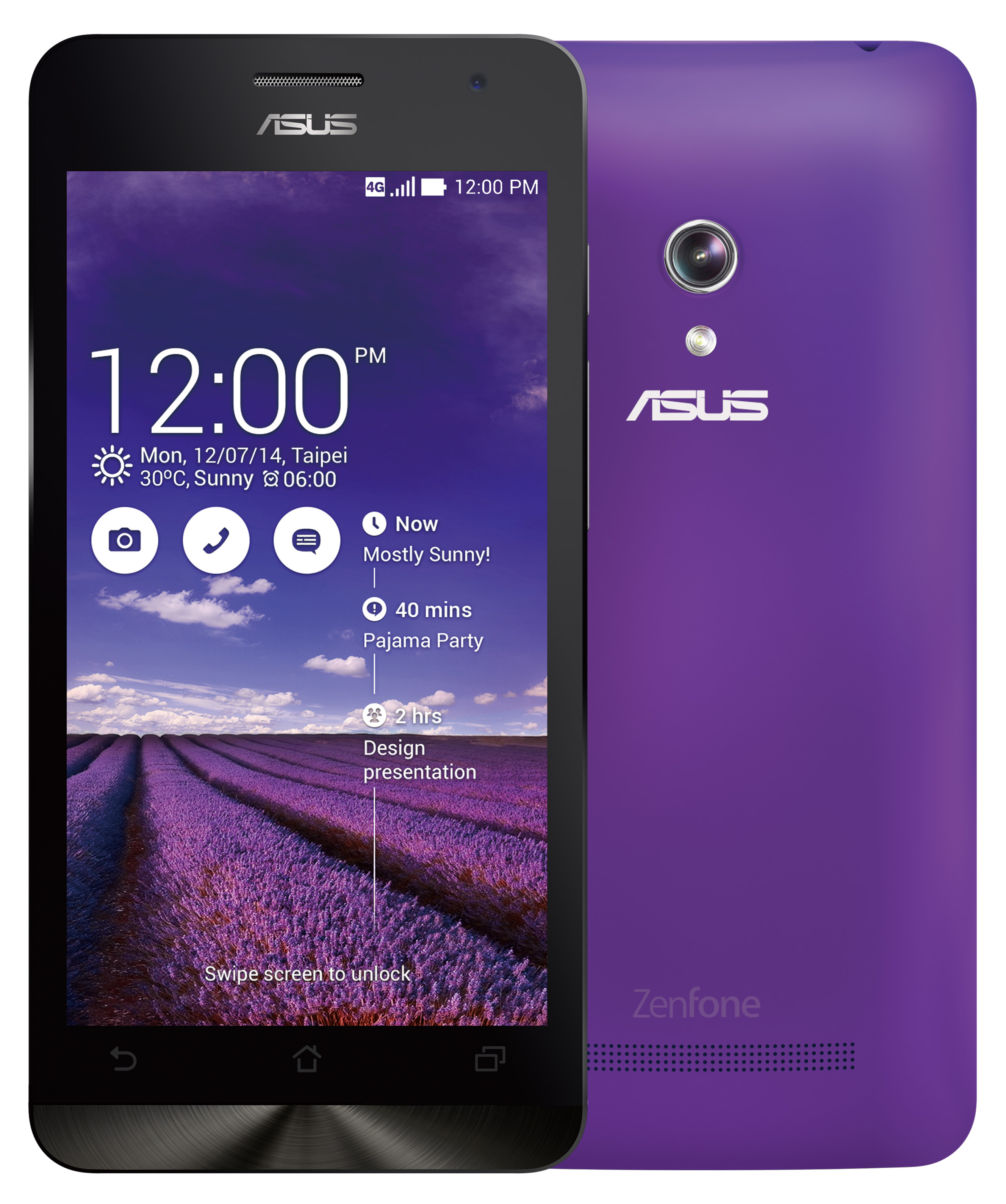 華碩ZenFone 5 3G版 新款紫色限量上市 | 華視新聞