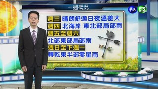 2014.10.13華視晚間氣象 吳德榮主播
