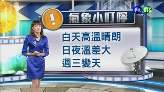 2014.10.19華視晚間氣象 莊雨潔主播