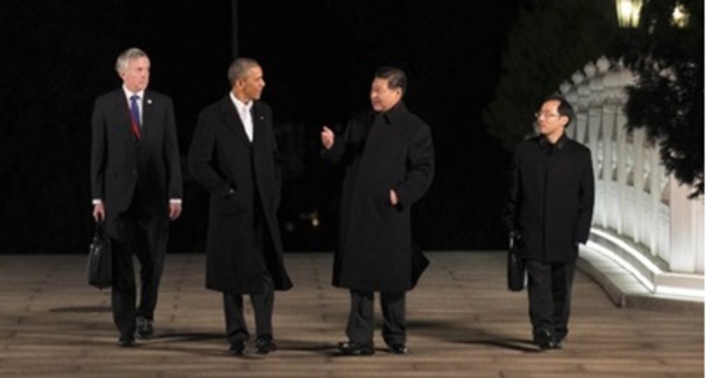 習近平迎歐巴馬 今夜漫步中南海 | 華視新聞