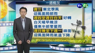 2014.11.24華視晚間氣象 吳德榮主播
