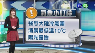 2014.12.12華視晚間氣象 莊雨潔主播