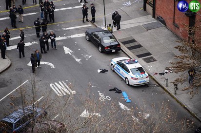 紐約警察遭「暗殺」槍手舉槍自盡 | 
