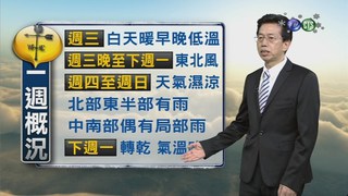 2014.12.22華視晚間氣象 吳德榮主播