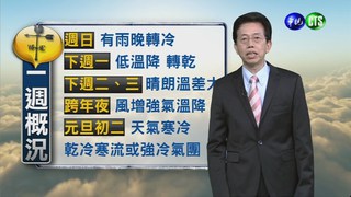 2014.12.26華視晚間氣象 吳德榮主播