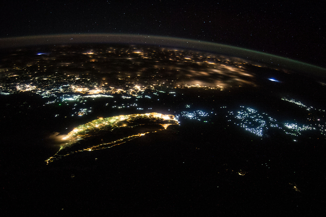 台灣好美! NASA夜空圖驚艷網友 | 華視新聞