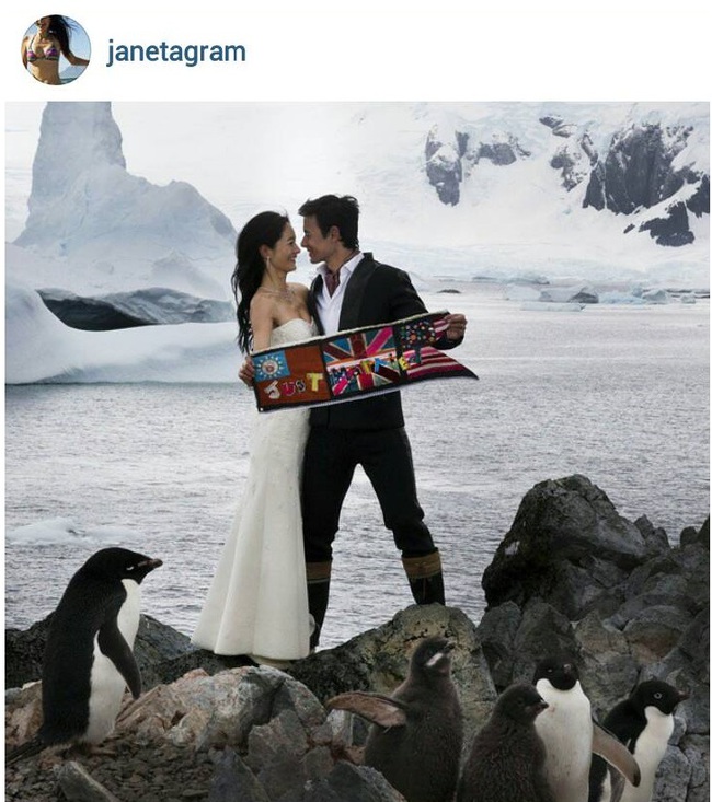 女神結婚了！ Janet在南極完婚 | 華視新聞