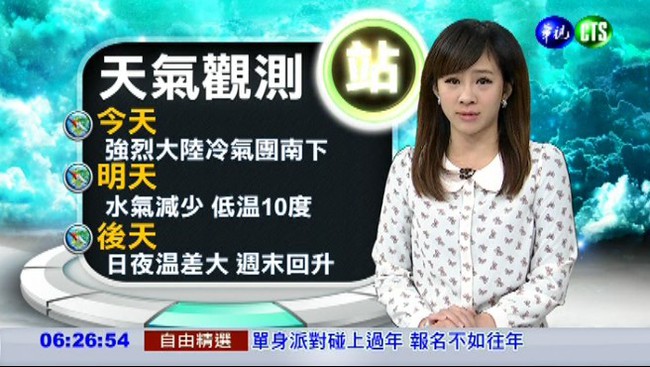 冷吱吱 全台最低溫新屋8.5度 | 華視新聞