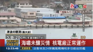 日本岩手6.9強震 發海嘯警報
