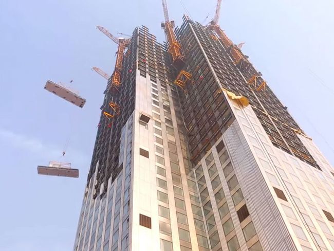 57層大樓19天完工 網友:誰敢住啊! | 華視新聞
