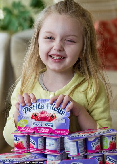 女童極度挑食 一年吃掉萬盒優格 | 