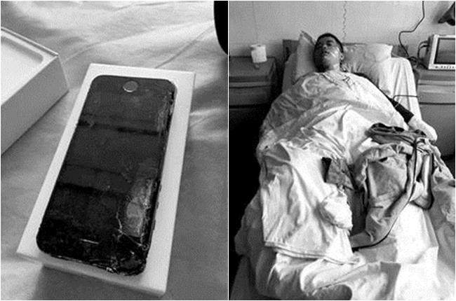 iPhone5S充電爆炸! 男半身燒傷 | 華視新聞