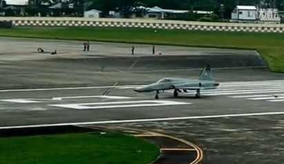 驚! 陸網竟有台灣空軍花蓮基地影片 | 影片中我方RF-5E戰術偵察機遭偷拍