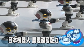 日本機器人 展現超萌魅力